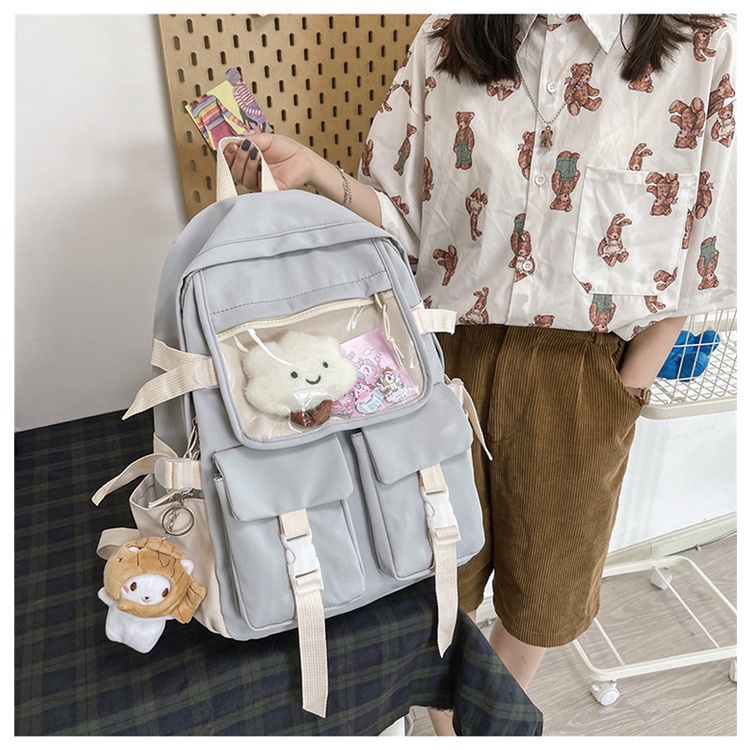 Balo đi học ulzzang nam nữ thời trang hàn quốc