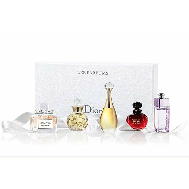 ComBo Bộ Set Bộ Nước Hoa Dior Mini 5 chai -chính hãng Dior