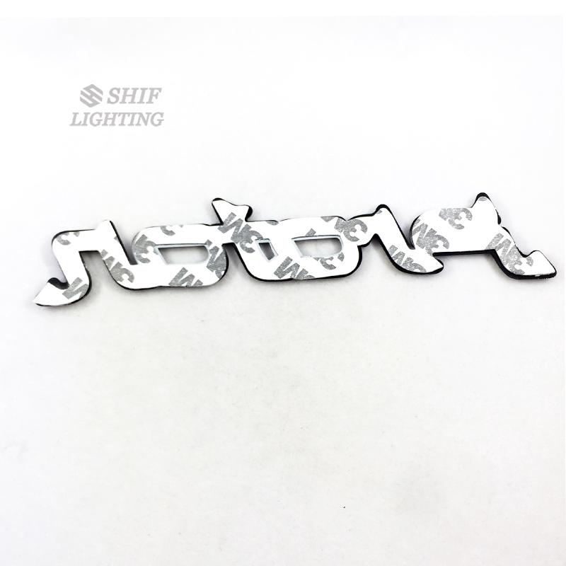 Sticker PROTON nhựa abs xinh xắn trang trí xe hơi