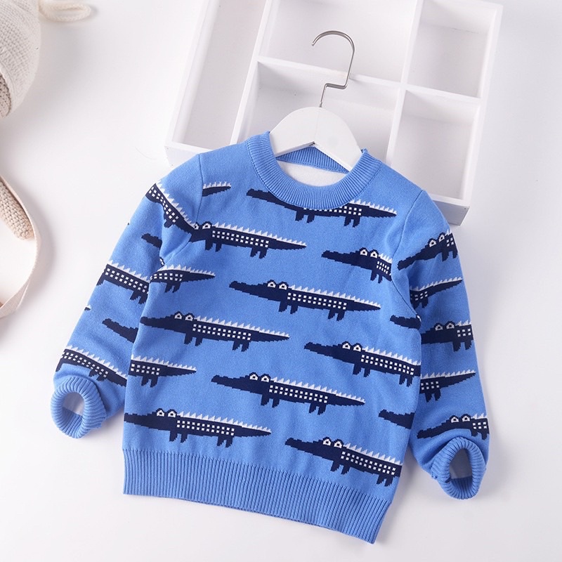 SP000663 Áo len cổ tròn các mẫu bé trai, chất len mềm đẹp không xù không giãn Ảnh thật RIo chụp hàng có sẵn kèm video