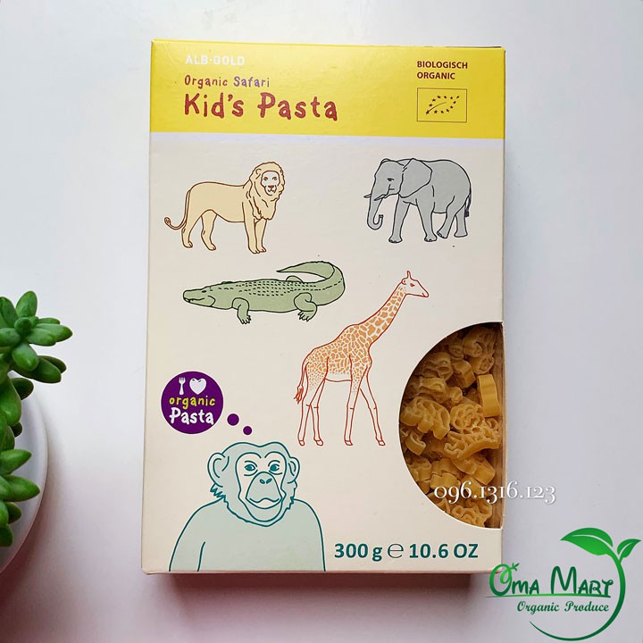 [Mã GROSALE2703 giảm 8% đơn 250K] Alb Gold - Nui hình con vật hữu cơ 300g