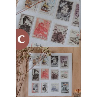 STICKER TEM CỔ ĐIỂN- tổng hợp 1
