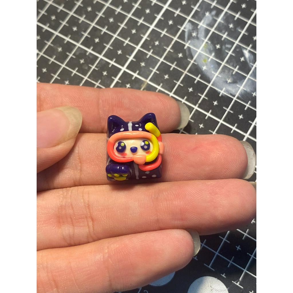 Artisan Keycap nút bàn phím cơ  Melonkey Tamago 01