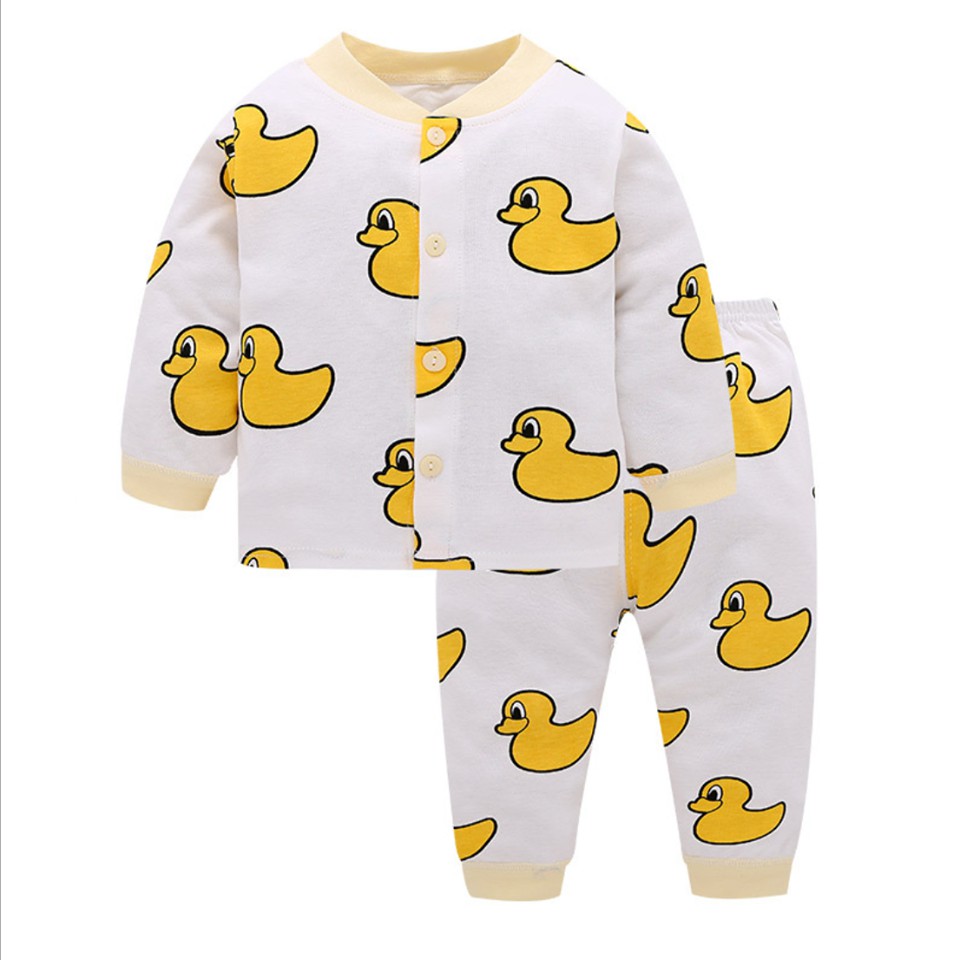 BỘ PIJAMA THUN COTTON CO DÃN 4D CHO BÉ TRAI/BÉ GÁI