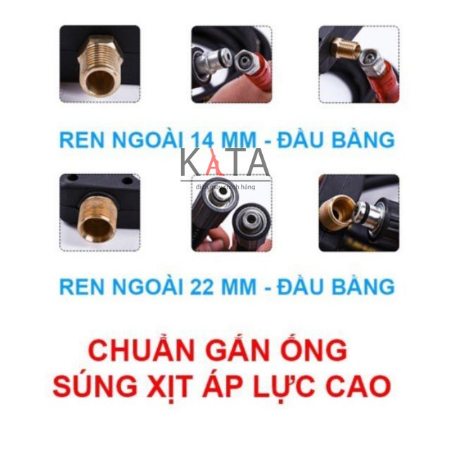 Dây rửa xe áp lực cao dành cho hộ gia đình, nhà rửa xe RX20