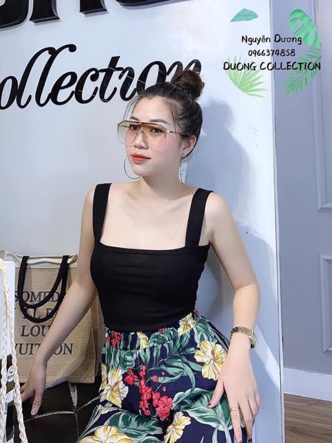 Áo 2 Dây Bản To, Áo 2 Dây Sợi Bún