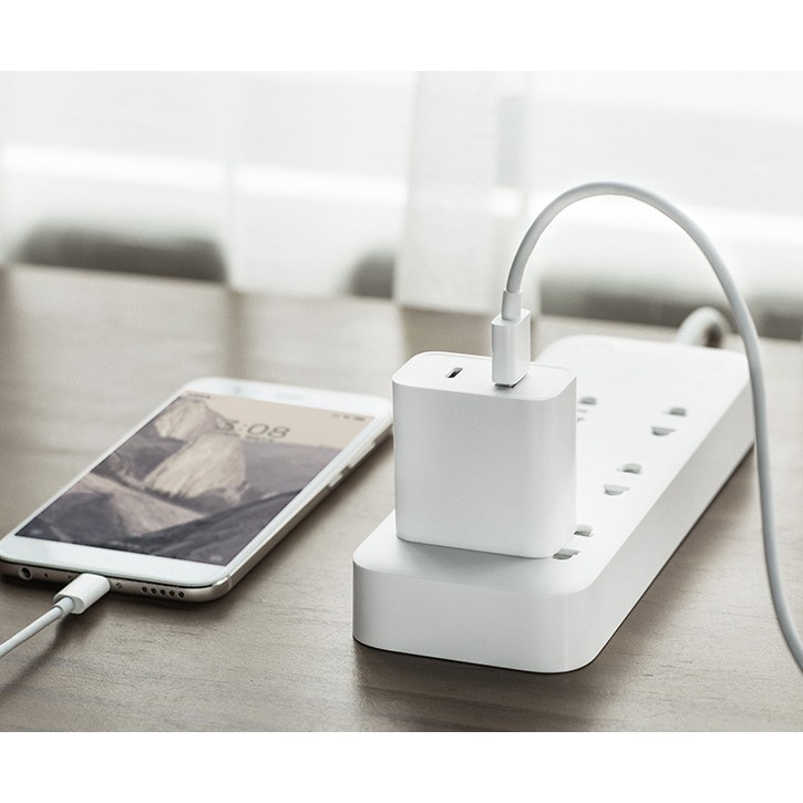 Củ sạc nhanh Xiaomi 1 USB-A Quick Charge 3.0 / 1 USB-C Power Delivery (1A1C) AD16ZM - Max 30W