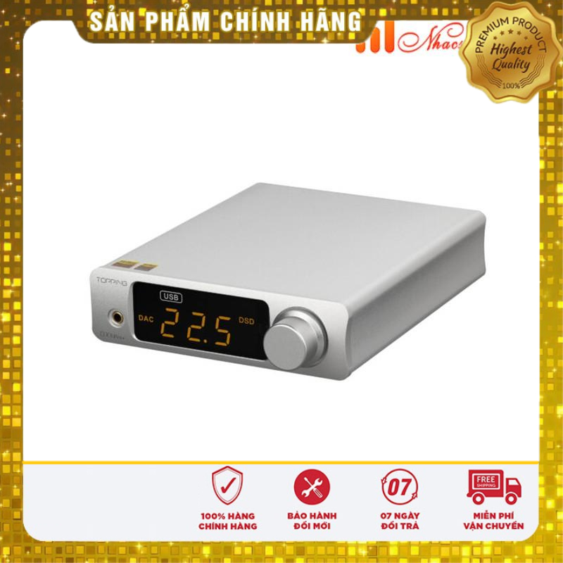 DAC Topping DX3 Pro+ Mẫu Mới