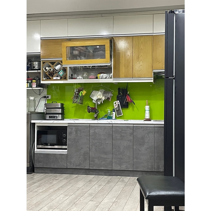 Decal gạch bông dán tường bếp dán kính nhà tắm decor  trang trí chịu nhiệt dễ lau chùi đề can sẵn keo khổ lớn 1,2m 0302