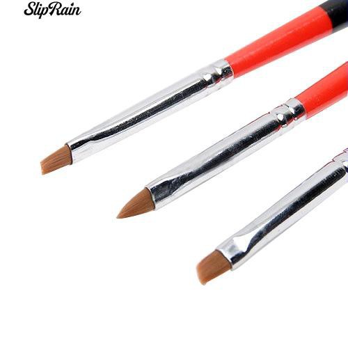 Set 3 Cọ Vẽ Trang Trí Móng Tay Chuyên Dụng