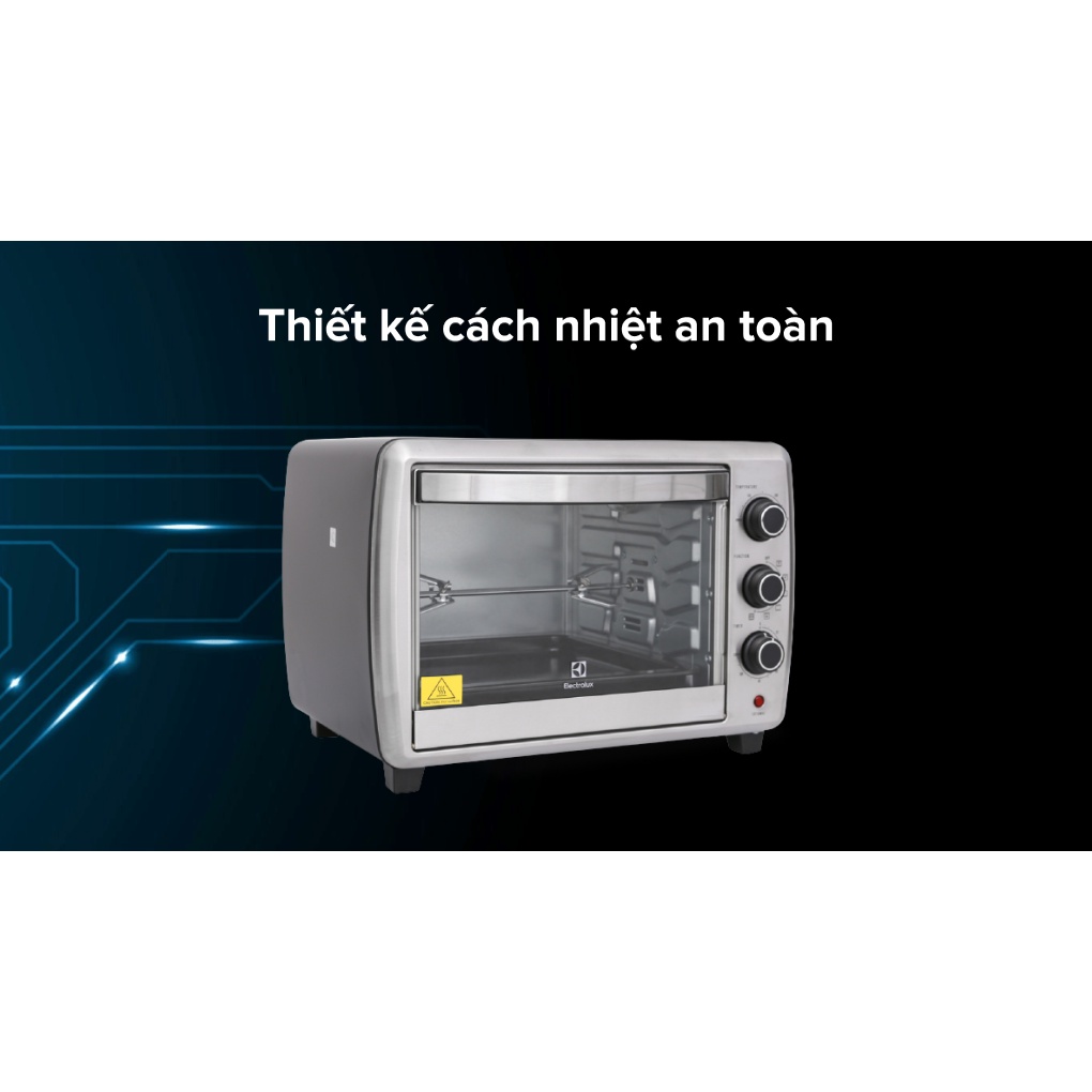 Lò nướng Electrolux EOT30MXC 30 lít