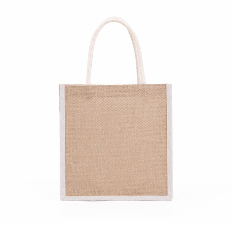 Túi Tote Mua Sắm Bằng Sợi Đay Cỡ Lớn Có Tay Cầm Có Thể Tái Sử