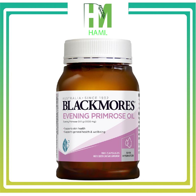 Tinh dầu hoa anh thảo Blackmores Evening Primrose Oil 190 viên Hàng AIR