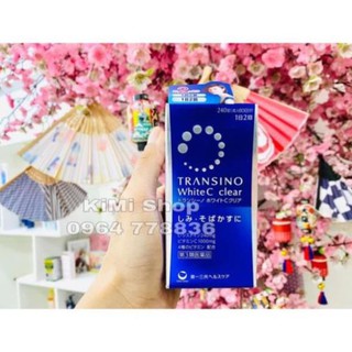 Viên uống trắng da Transino White C Clear