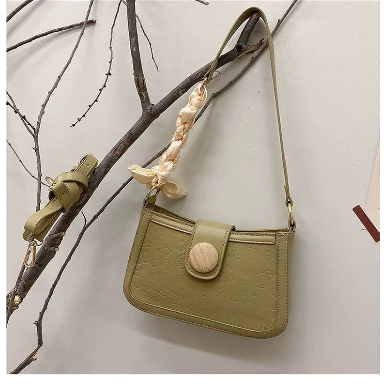 Túi sách kẹp nách thời trang có 3 màu