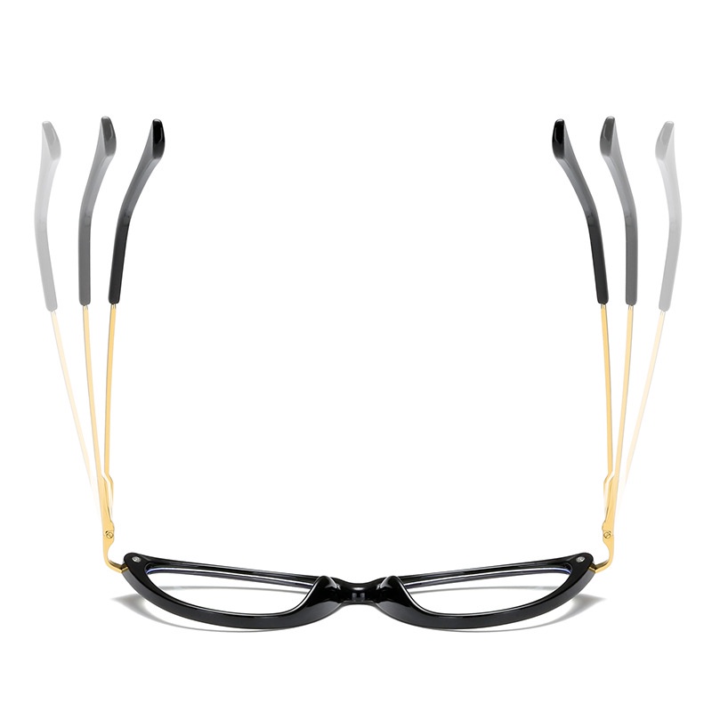 Kính Mắt Mèo tr90 Gọng Nhỏ Phong Cách Retro Âu Mỹ Cho Nữ