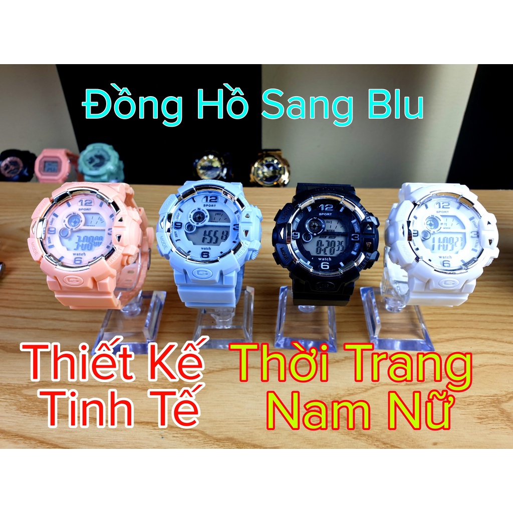 Đồng Hồ Điện Tử Thể Thao Nam Nữ Sport WA06 Full Chức Năng Và Có Đèn Led Sáng