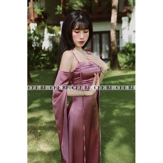 Đầm lụa thiết kế cao cấp ( Ảnh Thật - Chính Chủ CEERI )