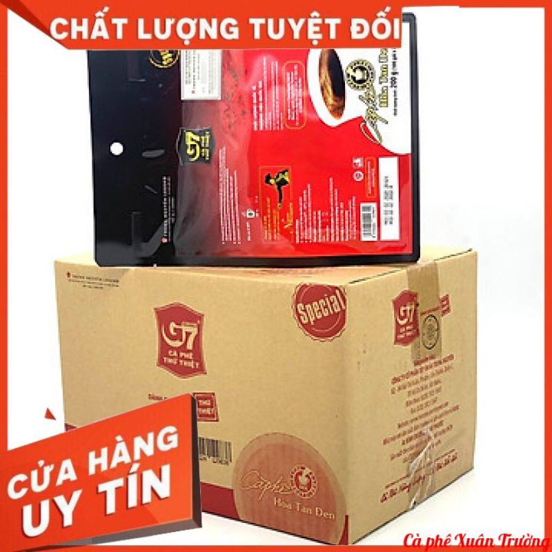 Cà Phê G7 Hòa Tan Đen - Không Đường - Bịch 100 gói 2g