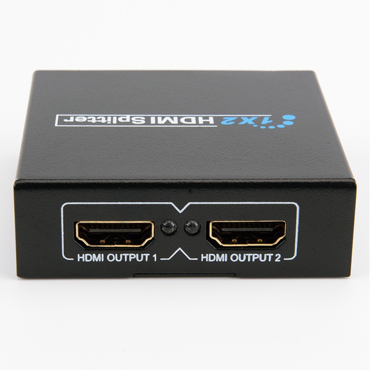 Bộ chia HDMI 1 ra 2 – HDMI Splitter 1x2_Bộ chia HDMI Switch 1 ra 2 Full HD 1080 đen