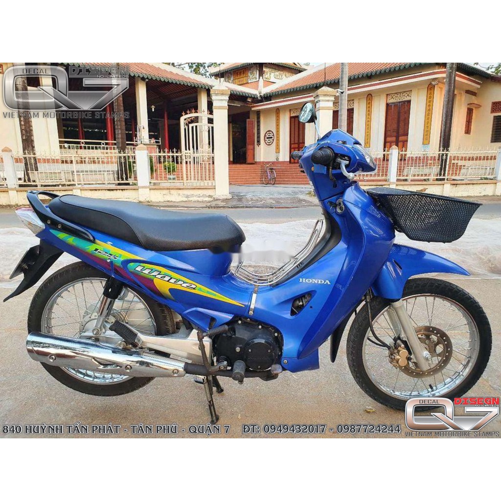 TEM RỜI FUTURE 2 - WAVE 125 XANH