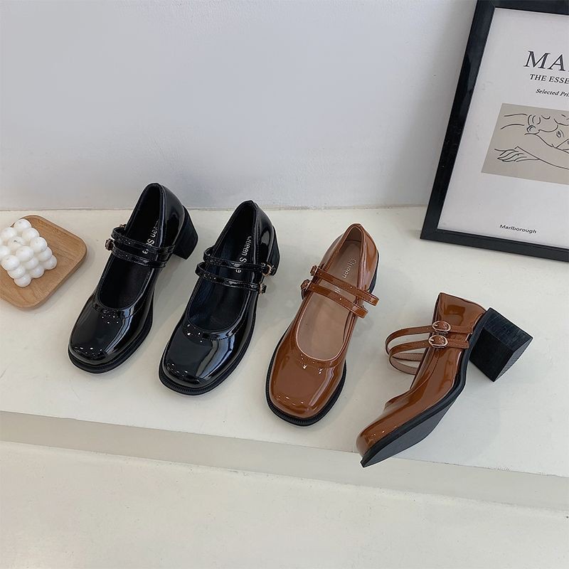 Giày oxford cao gót Hàn Quốc sang trọng (Ulzzang Order) lolita | BigBuy360 - bigbuy360.vn