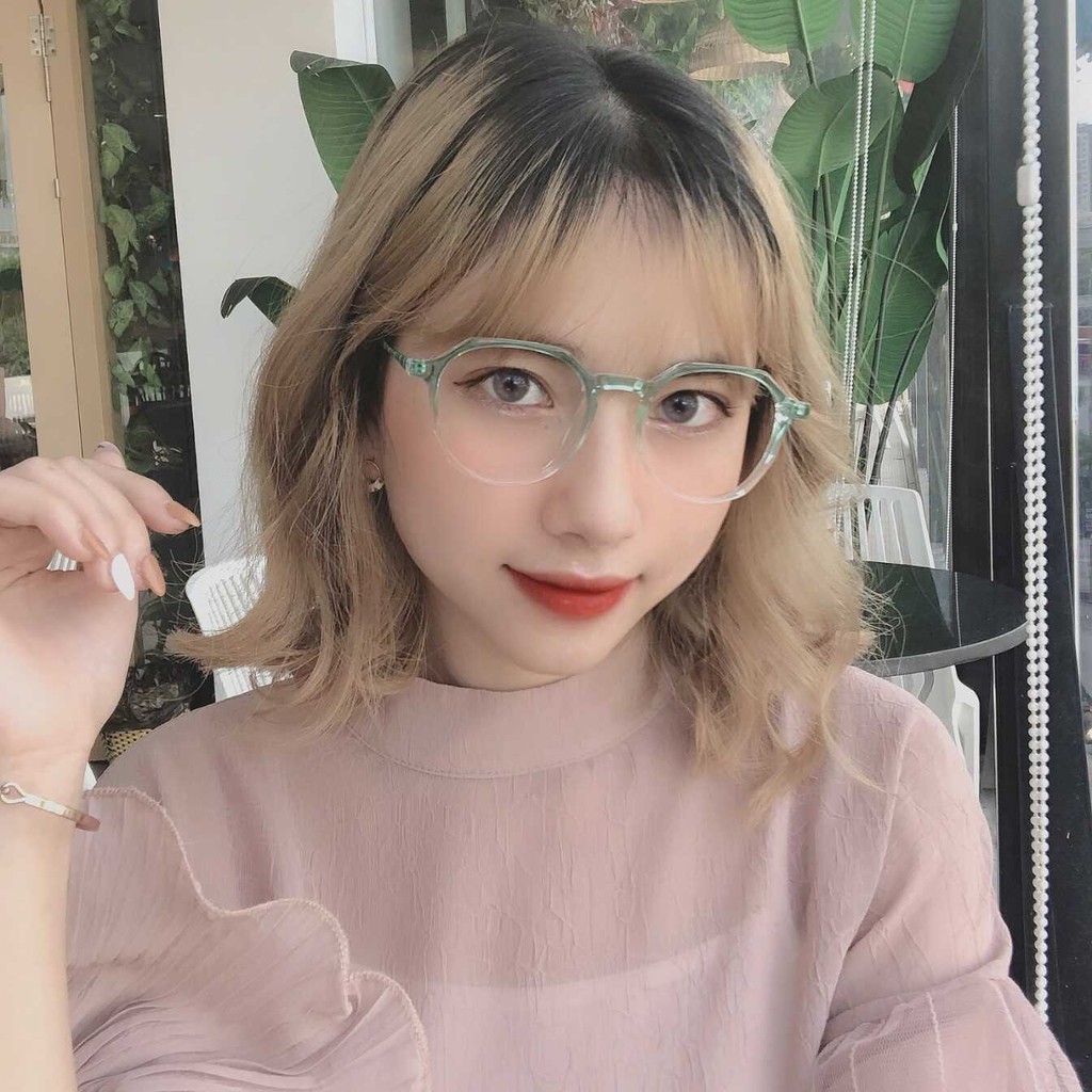 Kính mắt lục giác nhựa cao cấp thời trang, gọng kính mắt nhựa cao cấp 8857 | BigBuy360 - bigbuy360.vn