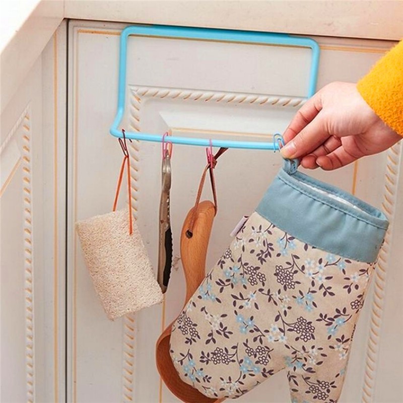 Khung treo khăn lau tay bằng thép tiện lợi sử dụng trong nhà bếp và nhà tắm