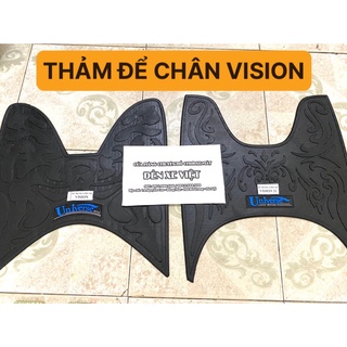 Thảm để chân thảm lót sàn vision đời 2014 đến 2021 - cao su - chính hãng universe - đèn xe việt