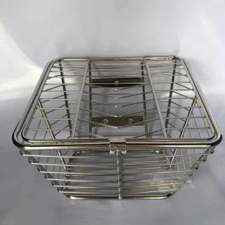 Rổ dr+wave inox dày có nắp