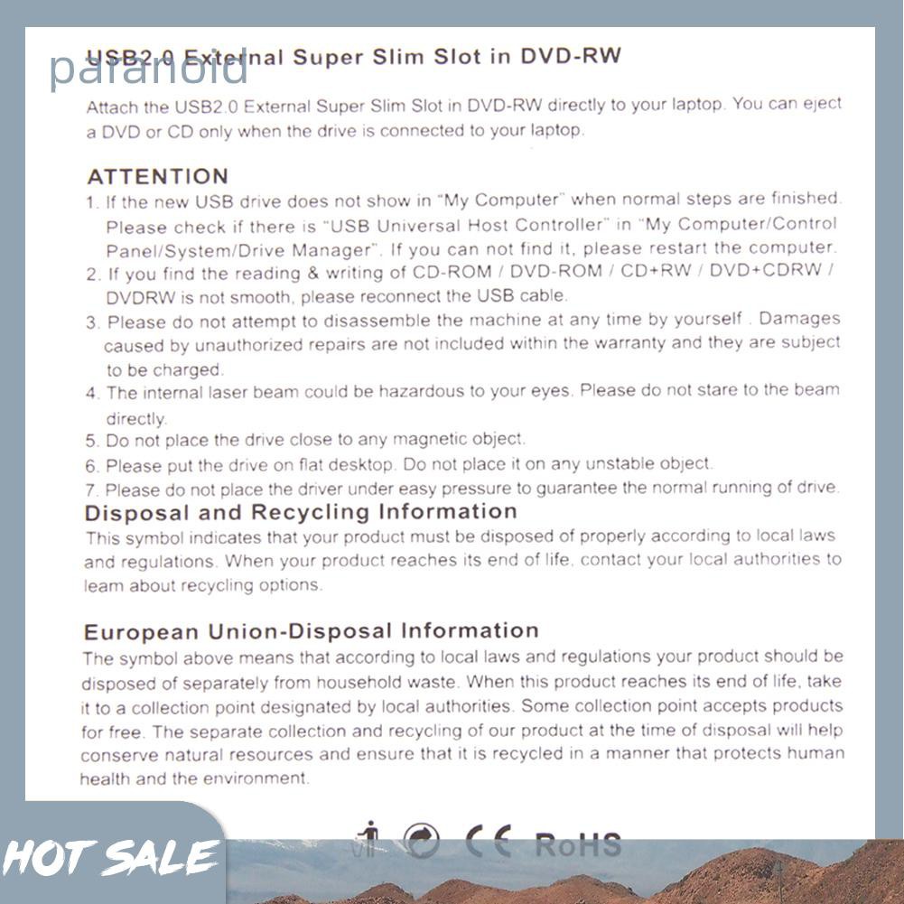 Ổ Đĩa Ngoài USB CD DVD Cho MacBook Pro Air Mac (UK Hàng Có Sẵn) | BigBuy360 - bigbuy360.vn