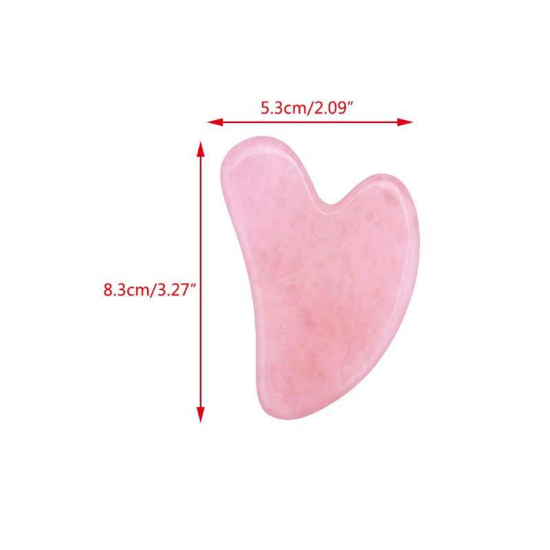 [Hàng mới về] Tấm cạo massage guasha cho cơ thể làm từ ngọc bích