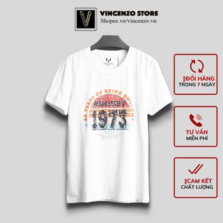 Áo phông nam ngắn tay cổ tròn coton marc 1973 cao cấp | áo phông,áo thun nam đẹp vincenzo store