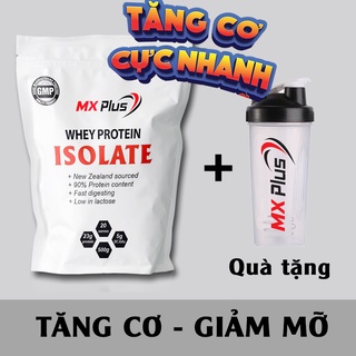 (Tặng bình lắc) COMBO 2 túi Whey Isolate Protein MX Plus (40 serving) - Tăng Cơ Giảm Mỡ