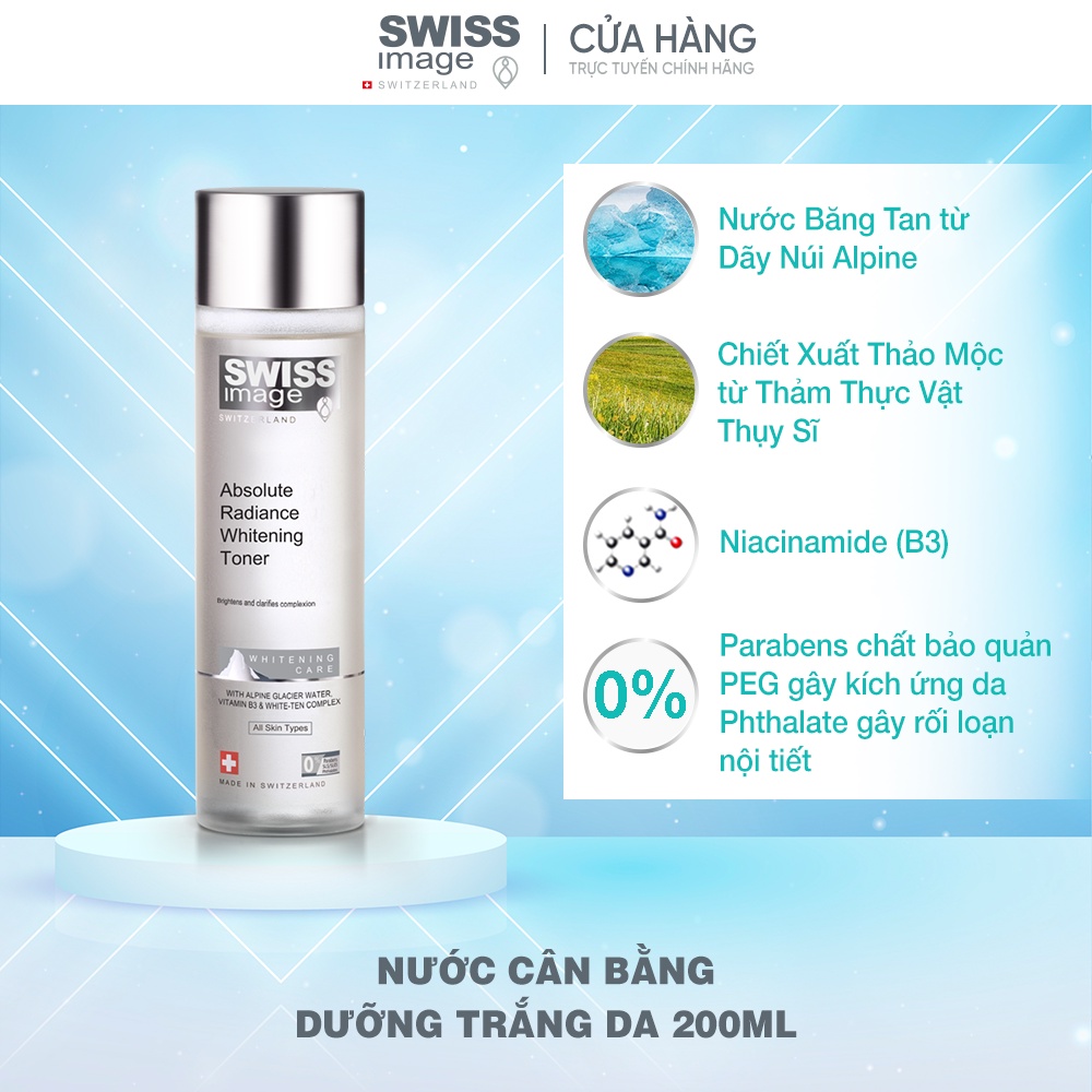 Bộ Đôi Gel Rửa Mặt &amp; Nước Cân Bằng Dưỡng Trắng Da