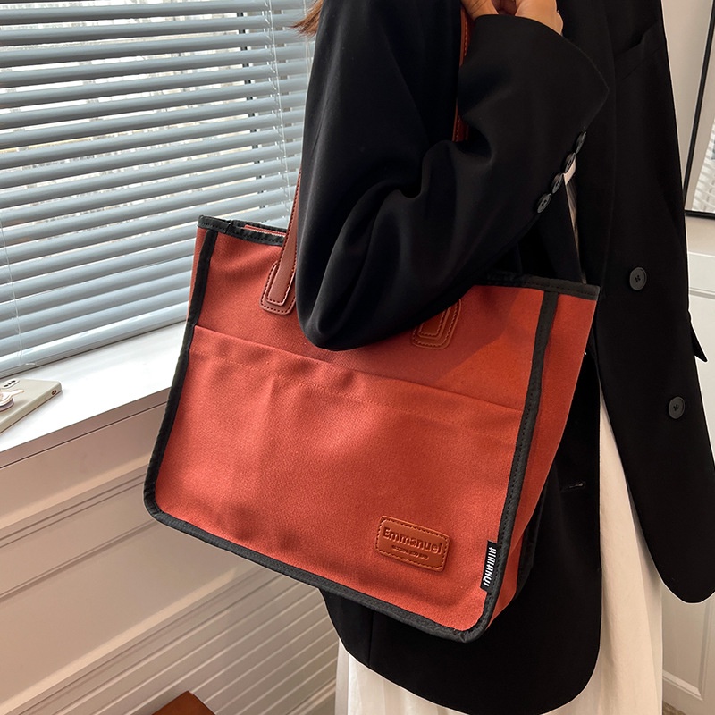 Túi canvas Đeo Vai Sức Chứa Lớn Dành Cho Nữ