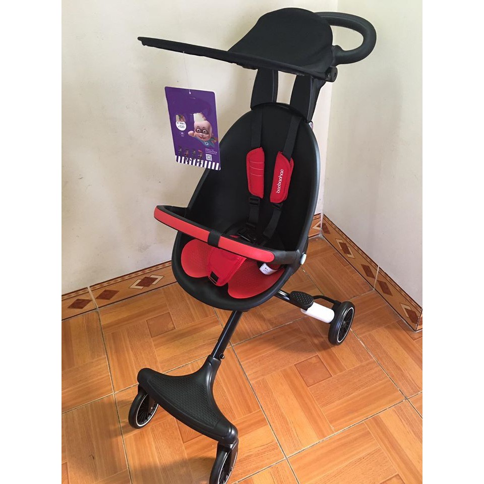 [Mã 267FMCGSALE giảm 8% đơn 500K] FREE SHIP !!! Xe đẩy dạo chơi gấp gọn Baobaohao V5 bảo hành 1 năm - Màu đỏ