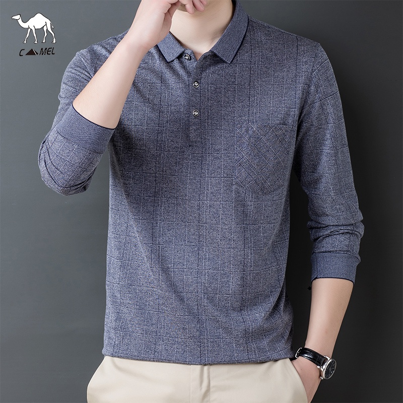 MỚI Áo polo nam tay dài thời trang