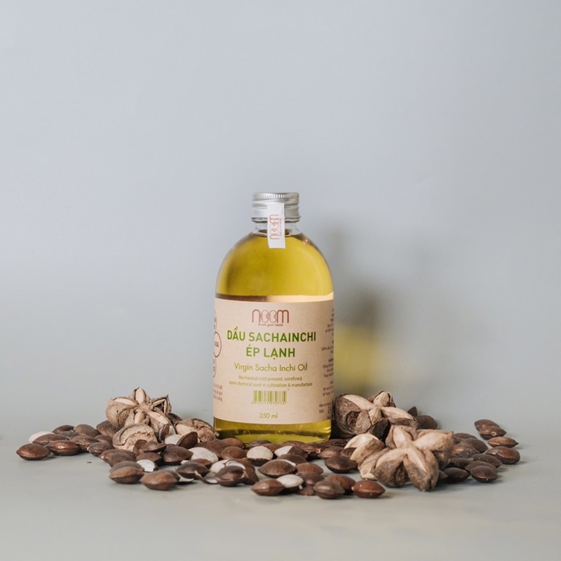 DẦU SACHI INCHI ÉP LẠNH 350ml (CÓ TẶNG KÈM VÒI NHẤN)