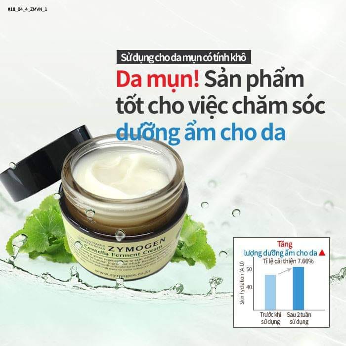 Kem rau má lên men Zymogen cho da mụn, treatment | BigBuy360 - bigbuy360.vn