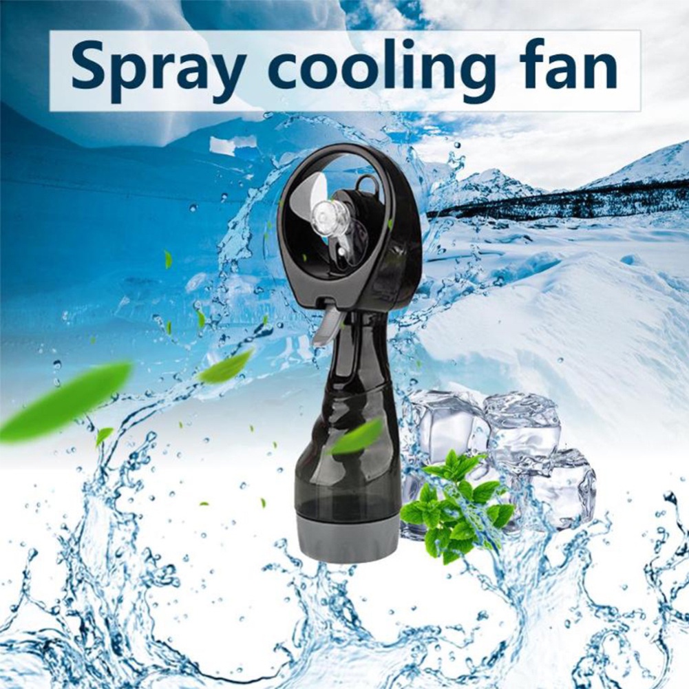 Quạt Phun Sương Mini Cầm Tay Tạo Độ Ẩm Cho Mùa Hè