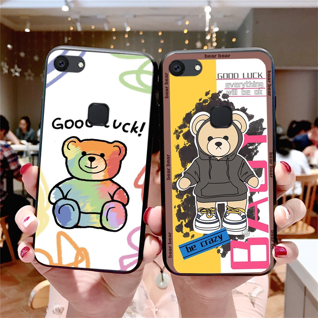 Ốp Vivo V7 / V7 Plus / V7+ gấu cực đẹp cute / nhiều mẫu gấu phá cách
