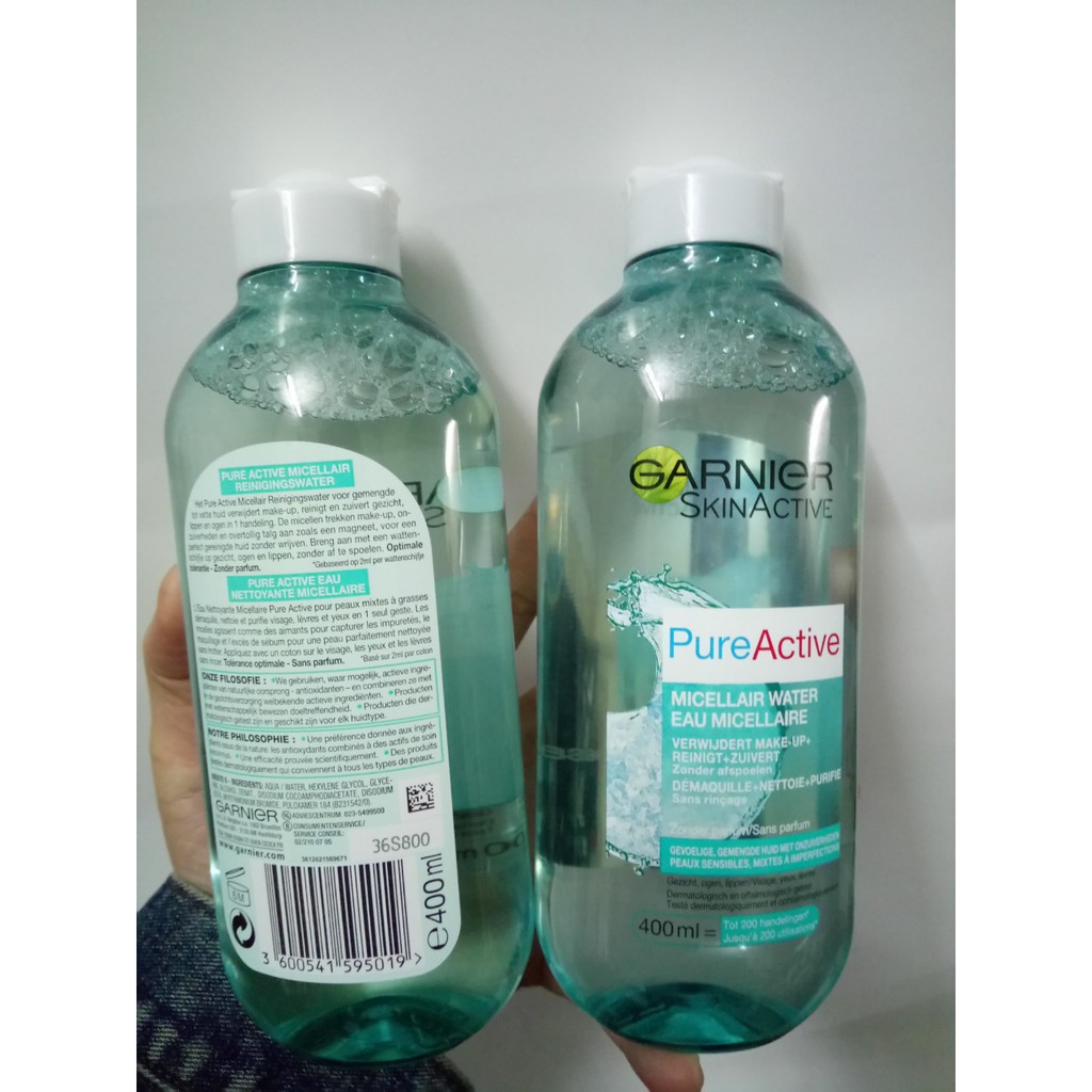 Nước tẩy trang Garnier Nội Địa Pháp 400ml