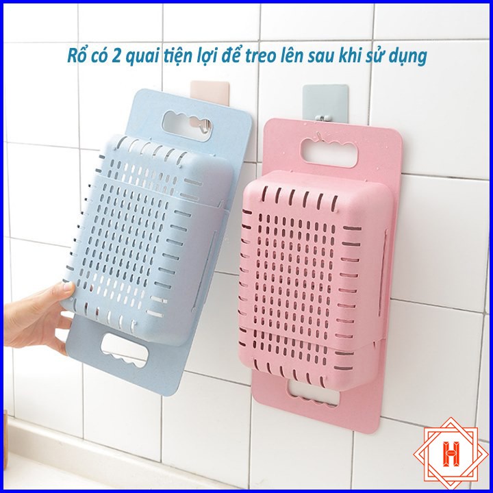 Rổ nhựa chữ nhật gác bồn rửa chén điều chỉnh kích thước tiện dụng,rổ nhựa để bồn rửa chén tiện lợi