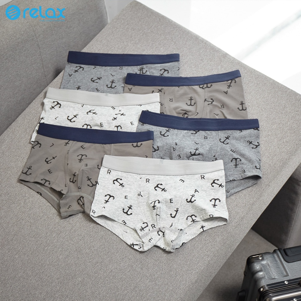 RQKB006 - COMBO 6 QUẦN LÓT BÉ TRAI RELAX
