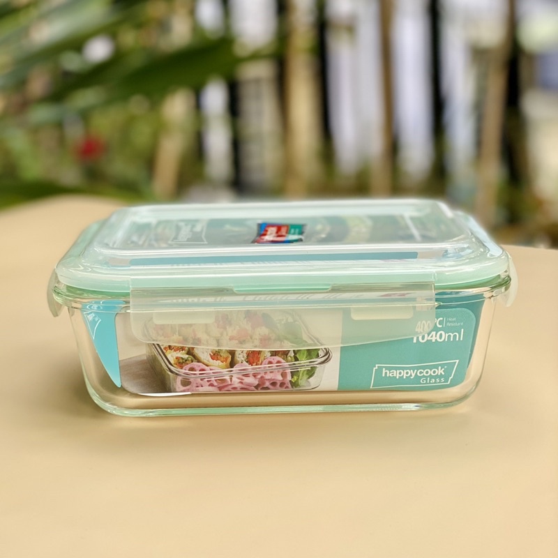 Hộp cơm văn phòng thủy tinh dung tích 1040ml
