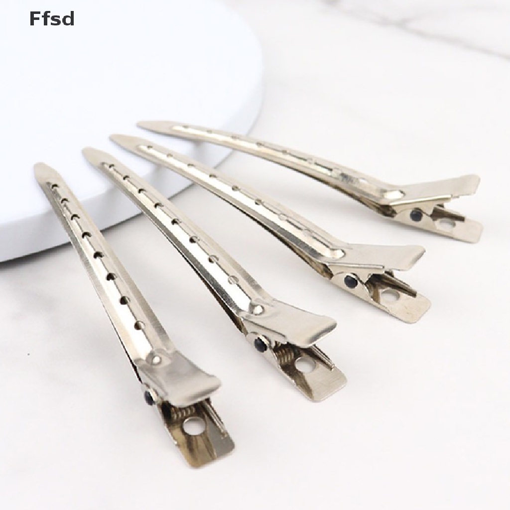 Set 10 Kẹp Chia Tóc Bằng Thép Không Gỉ Chất Lượng Cao
