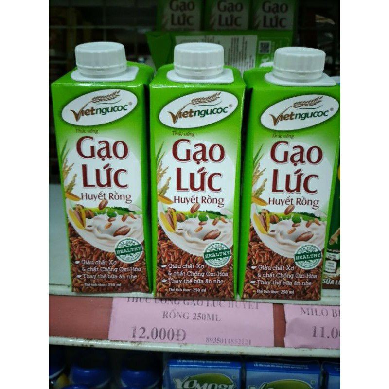 hộp thức uống gạo lức huyết rồng 250ml