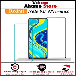Kính cường lực xiaomi redmi note 9 pro / 9 pro max / 9s - full màn 9d