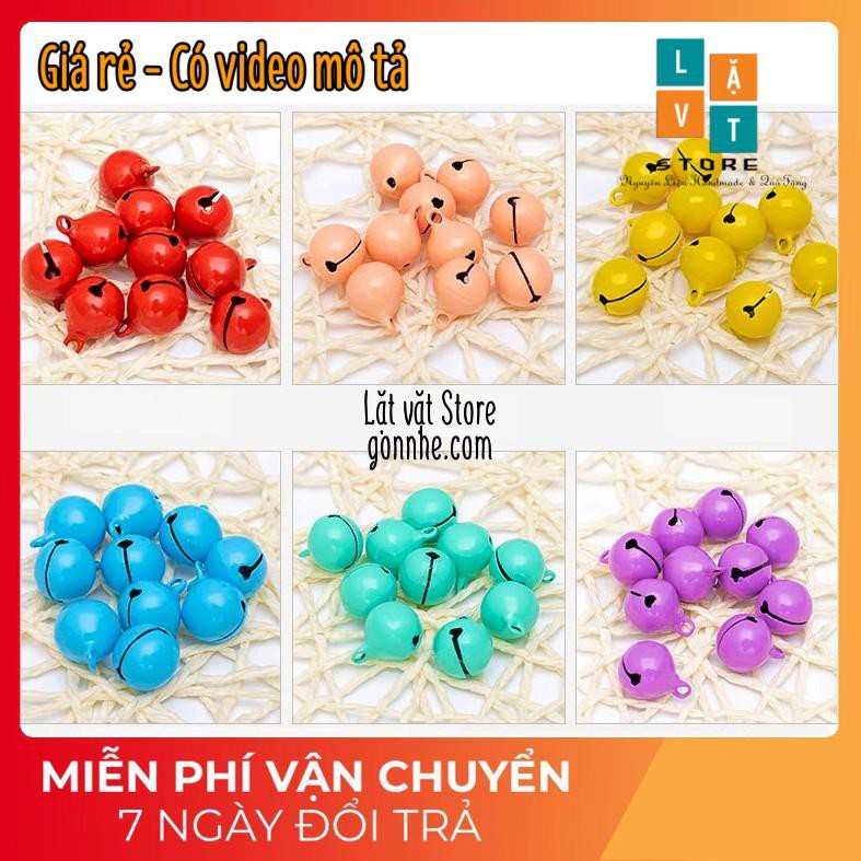 [FREESHIP TỪ 50K] [Chuông Sắt - Màu Pastel] Lục lạc, chuông sắt màu Pastel ngẫu nhiên - Trang trí, handmade, thú cưng